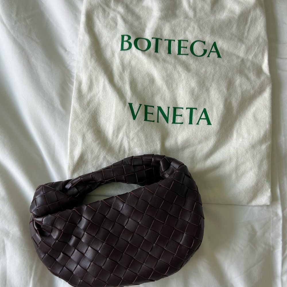 Bottega Veneta Mini Jodie - Burgundy Leather
